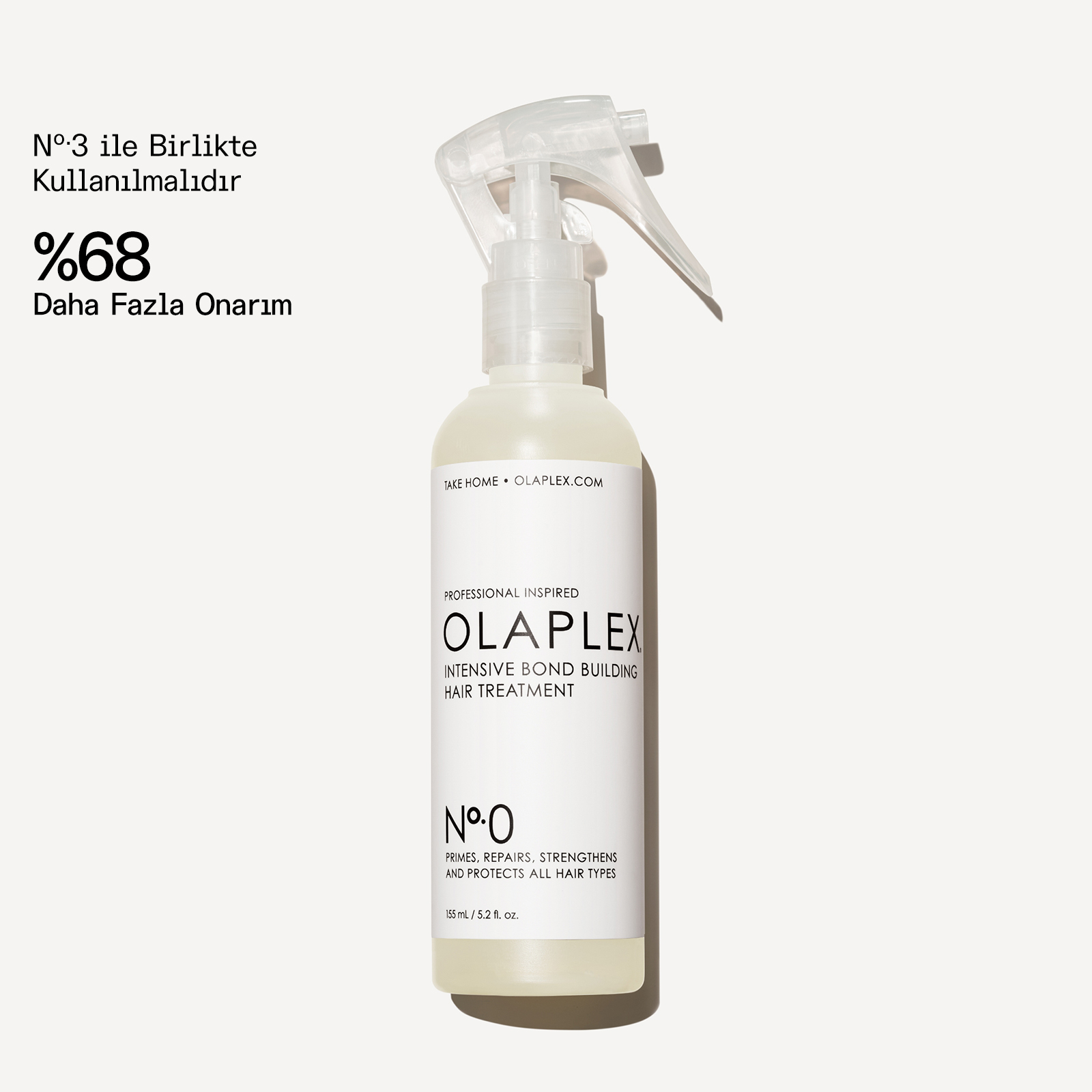 OLAPLEX - No. 0 INTENSIVE BOND BUILDING TREATMENT - Yoğun Bağ Güçlendirici Saç Bakım Spreyi