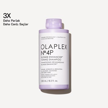 OLAPLEX - No. 4P BLONDE ENHANCER TONING SHAMPOO - Renk Koruyucu & Bağ Güçlendirici Mor Şampuan