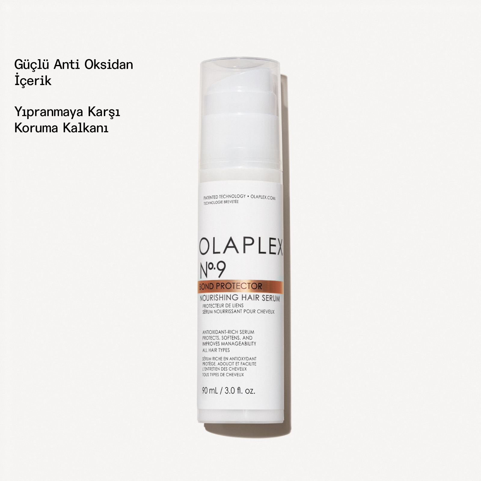 OLAPLEX - No. 9 BOND PROTECTOR NOURISHING HAIR SERUM - Bağ Güçlendirici Besleyici Saç Serumu
