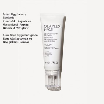 OLAPLEX - No. 0.5 SCALP LONGEVITY TREATMENT - Dengeleyici, Güçlendirici, Yaşlanma Karşıtı Etkili Saç Derisi Bakım Serumu