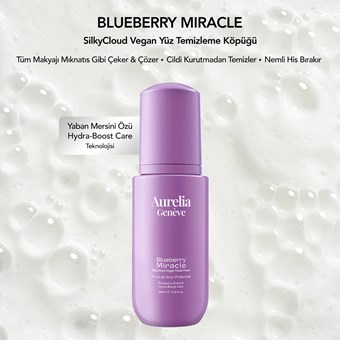 BLUEBERRY MIRACLE - SILKYCLOUD VEGAN FACIAL FOAM