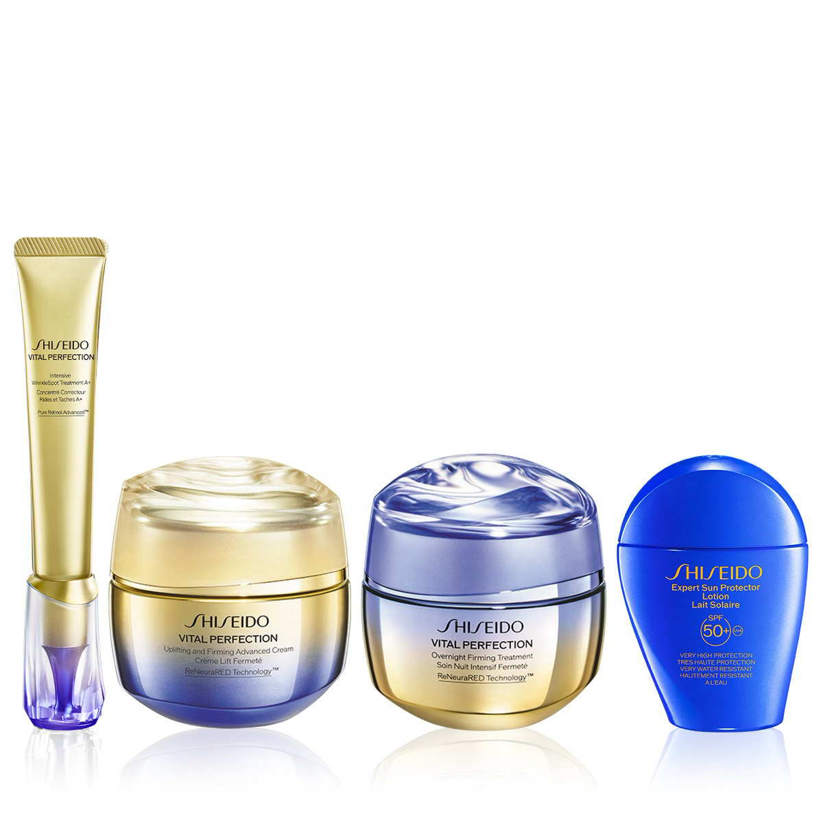 SHISEIDO - DAY & NIGHT RETINOL SPF ROUTINE - Retinol İçeren & Lifting Etkili & Güneşten Koruyucu Gündüz ve Gece Cilt Bakım Seti