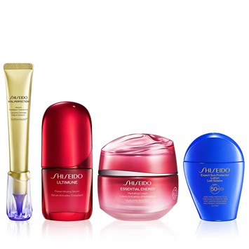 SHISEIDO - HYDRADEFENSE RETINOL SUN CARE SET - Retinol ve Hyalüronik Asit İçeren & Yoğun Nem Veren & Yenileyici & Güneşten Koruyucu Bakım Seti