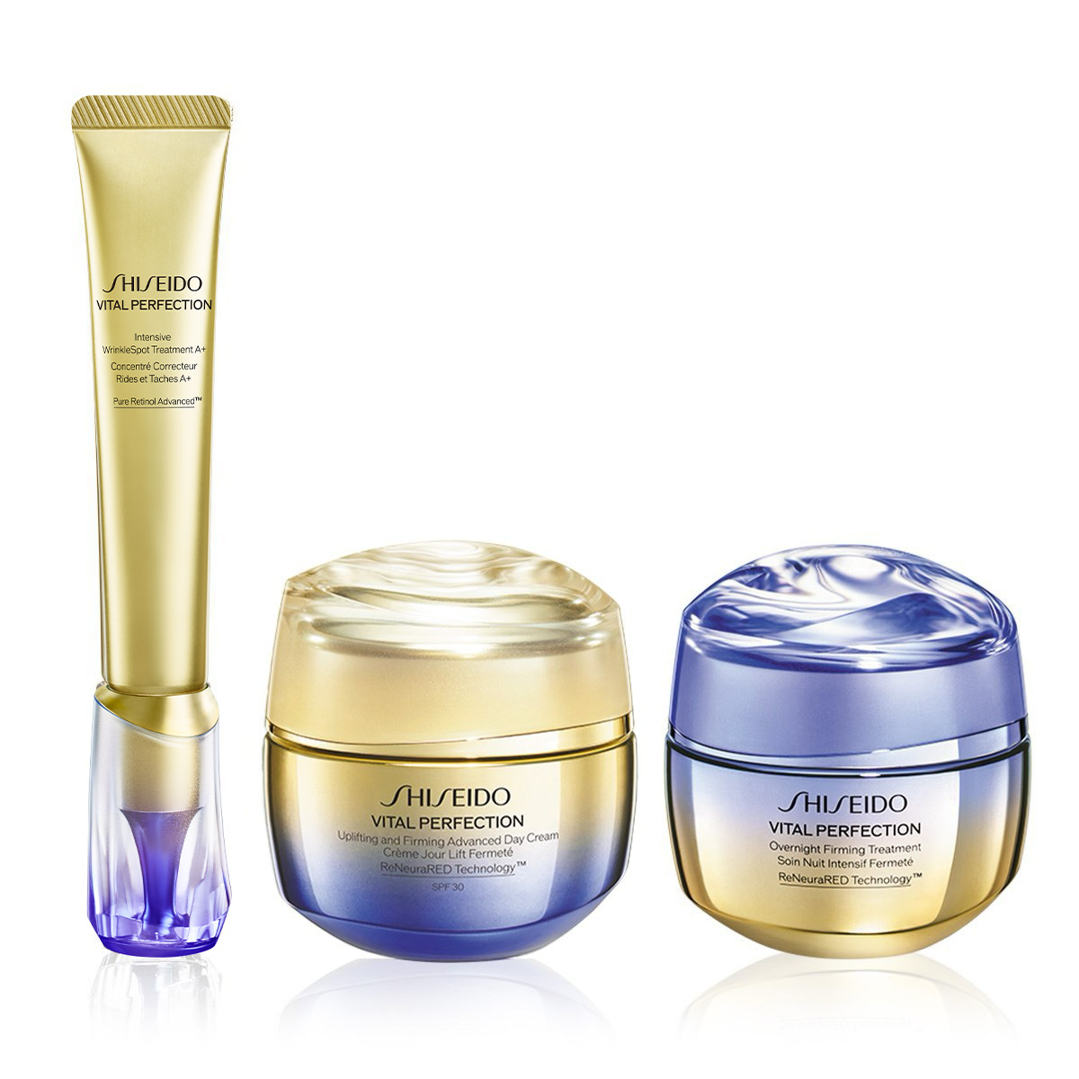 SHISEIDO - DAY & NIGHT RETINOL SET - Retinol İçeren & Lifting Etkili Gündüz ve Gece Bakım Seti