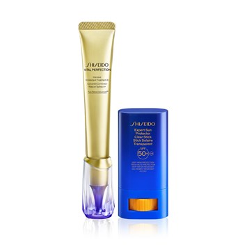 SHISEIDO - RETINOL & CLEAR STICK SPF50 DUO - Retinol İçeren & Sıkılaştırıcı Etkili & Stik Güneş Koruyuculu Cilt Bakım Seti