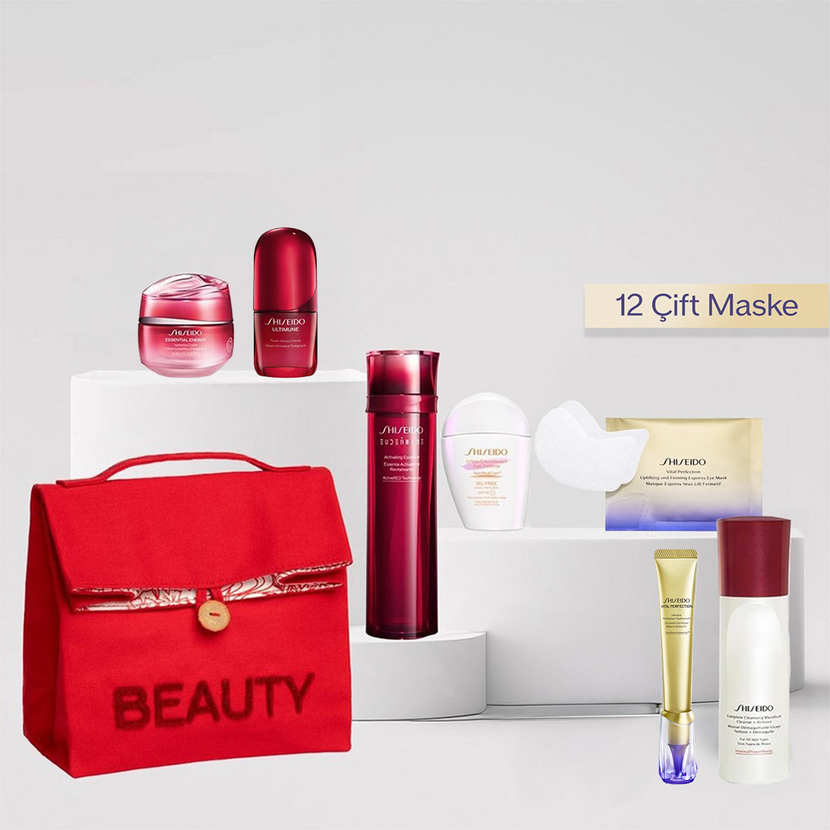 SHISEIDO - J BEAUTY - BEAUTY ROUTINE SET - 7 Üründen Oluşan Japon Cilt Güzellik Seti