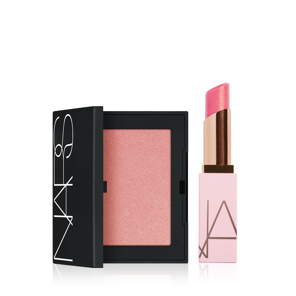 NARS - ORGASM DUO LIP & CHEEK BUNDLE - Yanaklara ve Dudaklara Doğal Görünüm Kazandıran Allık & Dudak Balmı Seti
