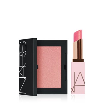 NARS - ORGASM DUO LIP & CHEEK BUNDLE - Yanaklara ve Dudaklara Doğal Görünüm Kazandıran Allık & Dudak Balmı Seti