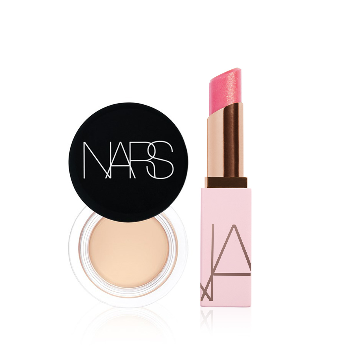 NARS - VIRAL LIP BALM & ERASER CONCEALER DUO - Yüksek Örtücülüğe Sahip Silgi Kapatıcı & Renkli Dudak Balmı Seti