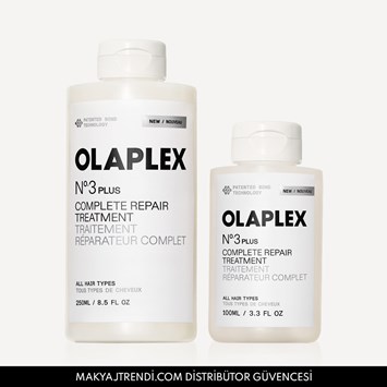 OLAPLEX - No. 3 PLUS COMPLETE REPAIR TREATMENT HOME & AWAY DUO - Ev ve Seyahat İçin Anında Etkili, Güçlendirilmiş İkili Yoğun Onarıcı Bakım Seti