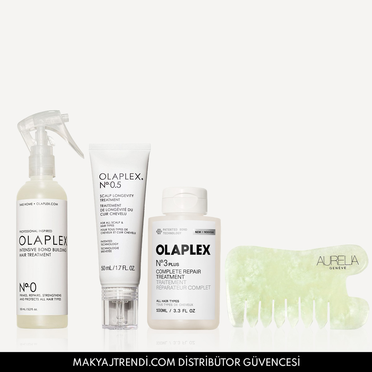 OLAPLEX - ALL ABOUT SCALP TREATMENT & REPAIR SET - Hasar Gören Saç Bağlarını Onaran & Saç Derisini Güçlendiren Bakım Seti