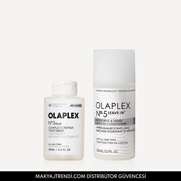 OLAPLEX - BEFORE & AFTER SHOWER ROUTINE DUO - Anında Yoğun Onarıcı, Bağ Güçlendirici, Saçları Canlandıran ve Kırıkları Onaran İkili Set