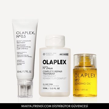 OLAPLEX - HAIR REFRESH & REVIVE TRIO SET - Bağ Güçlendiren & Saç Derisini Güçlendiren & Parlaklık Veren Üçlü Bakım Seti