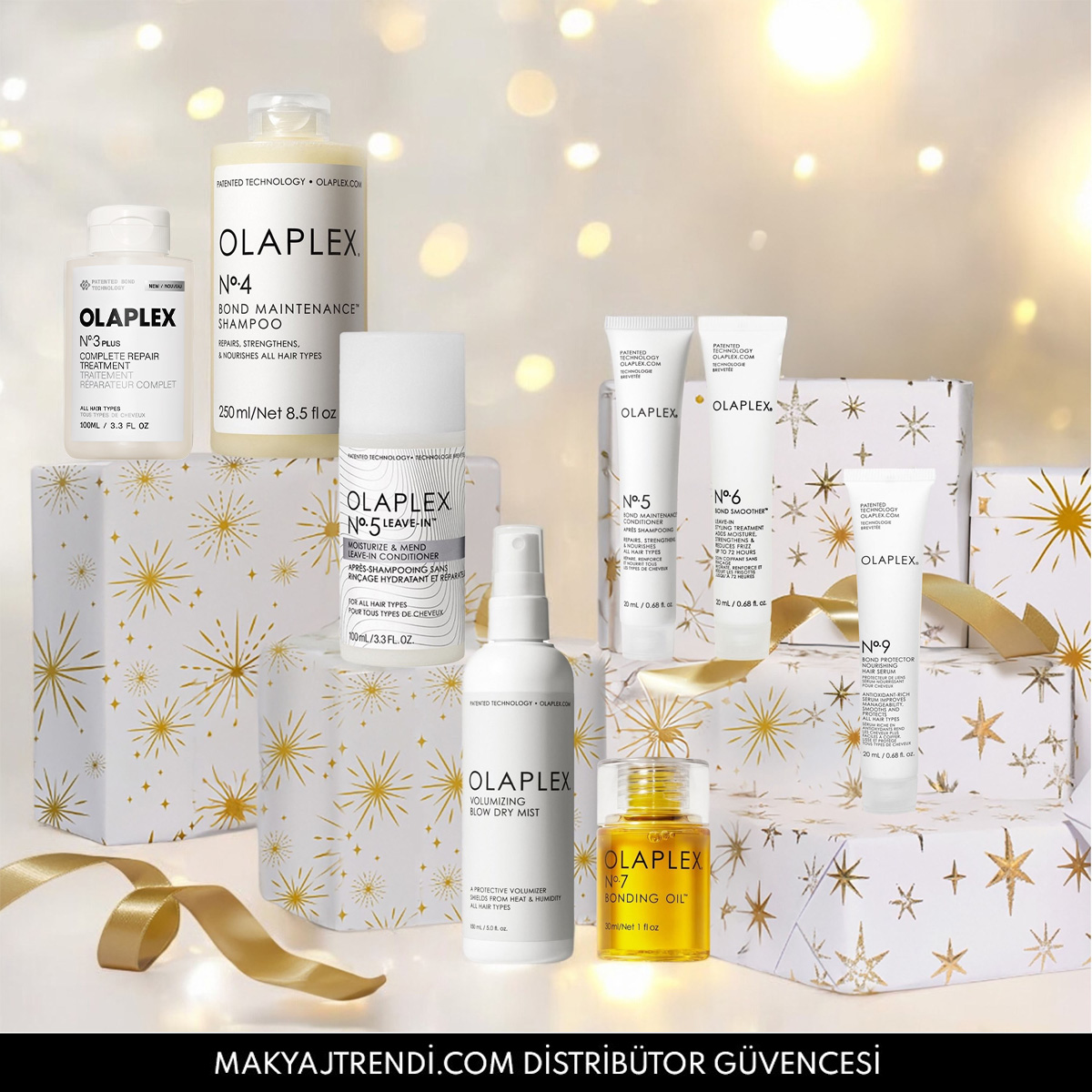 OLAPLEX - NEW YEAR 'BELIEVE IN MIRACLES' HAIR SET - Bağ Güçlendirici Yılbaşı Özel Saç Bakım Seti