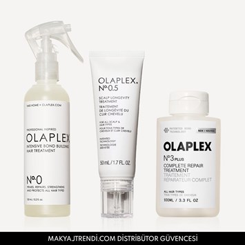 OLAPLEX - PROTECT SCALP & REPAIR HAIR TRIO - Saçları Yoğun Şekilde Onaran & Saç Derisini Güçlendiren Bakım Seti