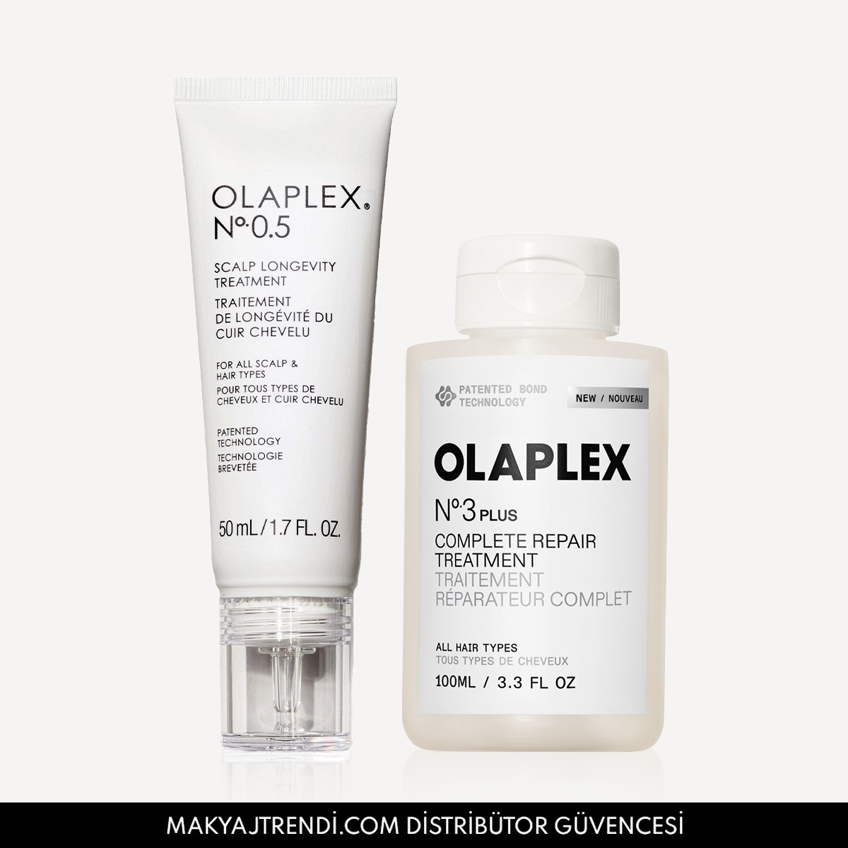 OLAPLEX - SCALP & HAIR ESSENTIAL DUO - Bağ Güçlendirici & Yaşlanma Karşıtı Etkili Saç Derisi Bakım Serumu Seti