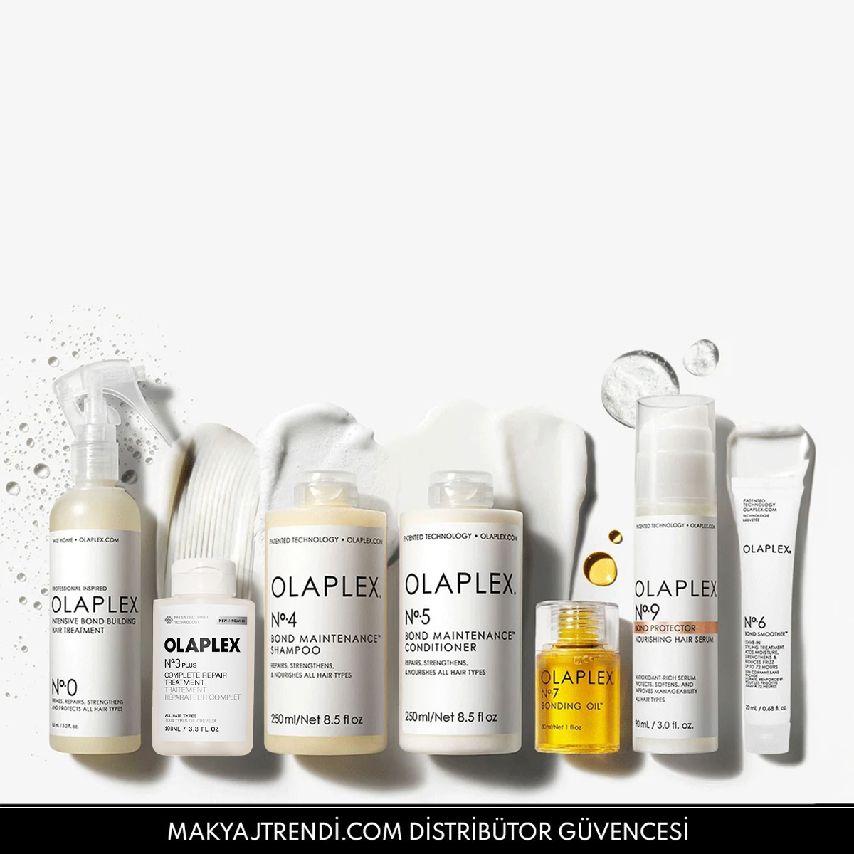 OLAPLEX - HEALTHY HAIR STARTER SET - Bağ Güçlendiren & Saçların Sağlıklı Olmasını Sağlayan Saç Bakım Seti