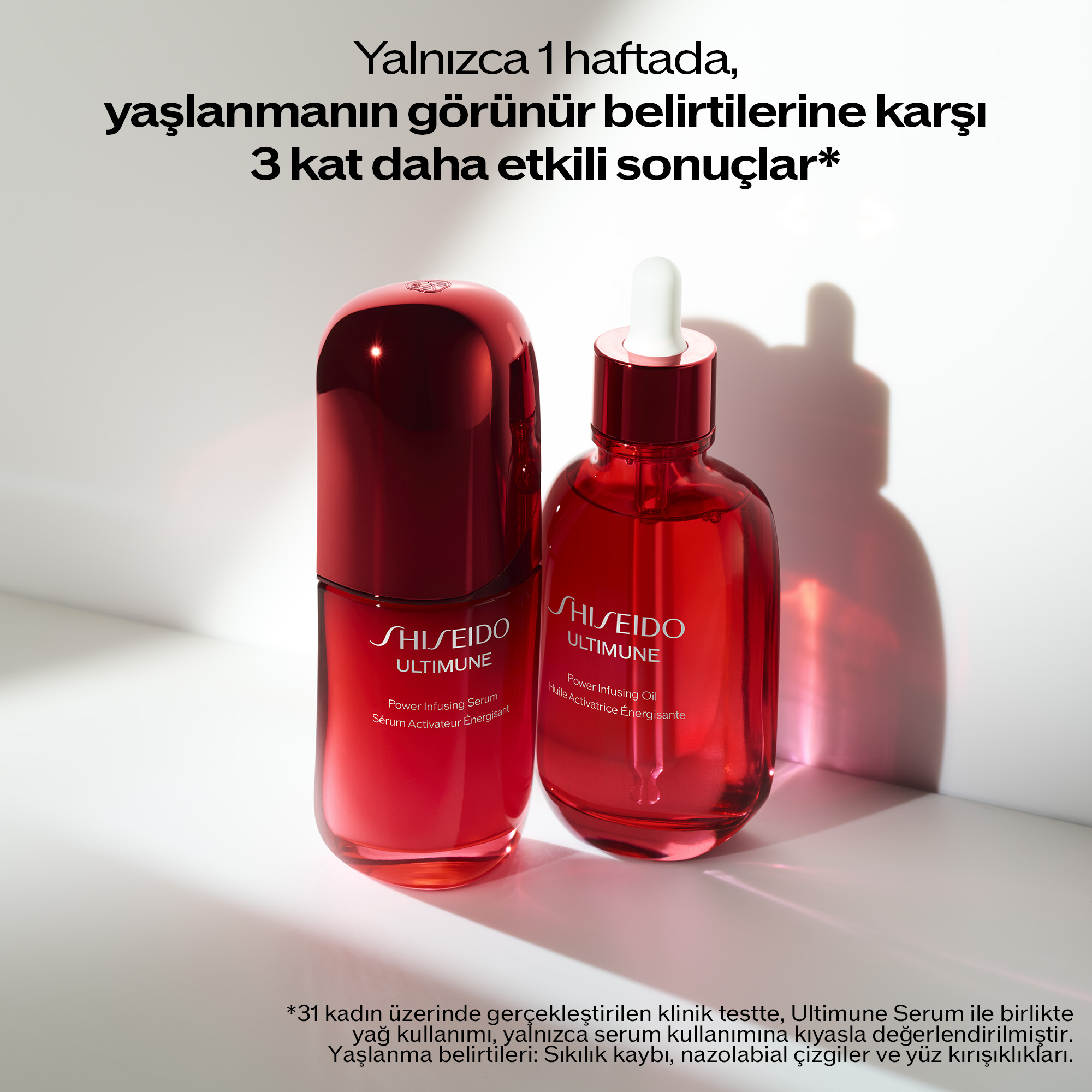 Shiseido Ultimune Power Infusing Oil - Vücut Nemlendirici & Yağı