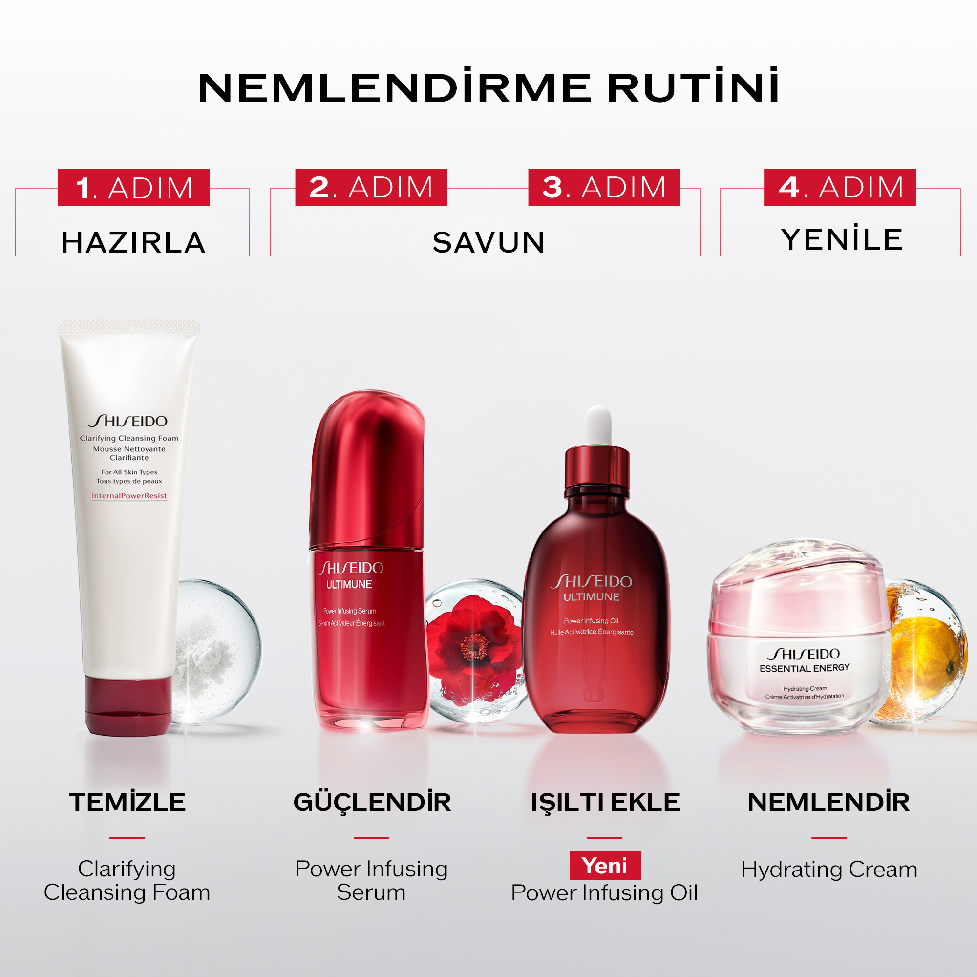 Shiseido Ultimune Power Infusing Oil - Vücut Nemlendirici & Yağı
