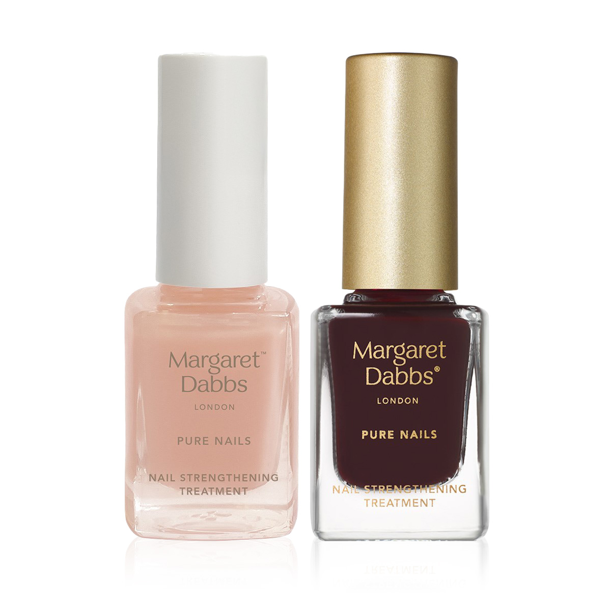 MARGARET DABBS LONDON - NAIL STRENGTHENING TREATMENT DUO - İkili Tırnak Güçlendirici Bakım Jeli Seti