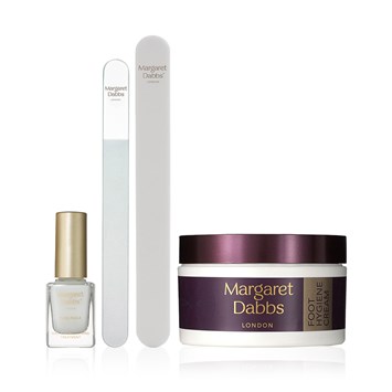 MARGARET DABBS LONDON - AT-HOME PROFESSIONAL PEDICURE KIT - Tırnakları Şekillendiren ve Güçlendiren & Ayakları Sağlıklı Hale Getiren Bakım Seti