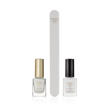 MARGARET DABBS LONDON - CLEAN & NATURAL NAIL ROUTINE - Tırnakları Pürüzsüzleştiren, Güçlendiren & Ojenin Dayanıklı Olmasını Sağlayan Bakım Seti