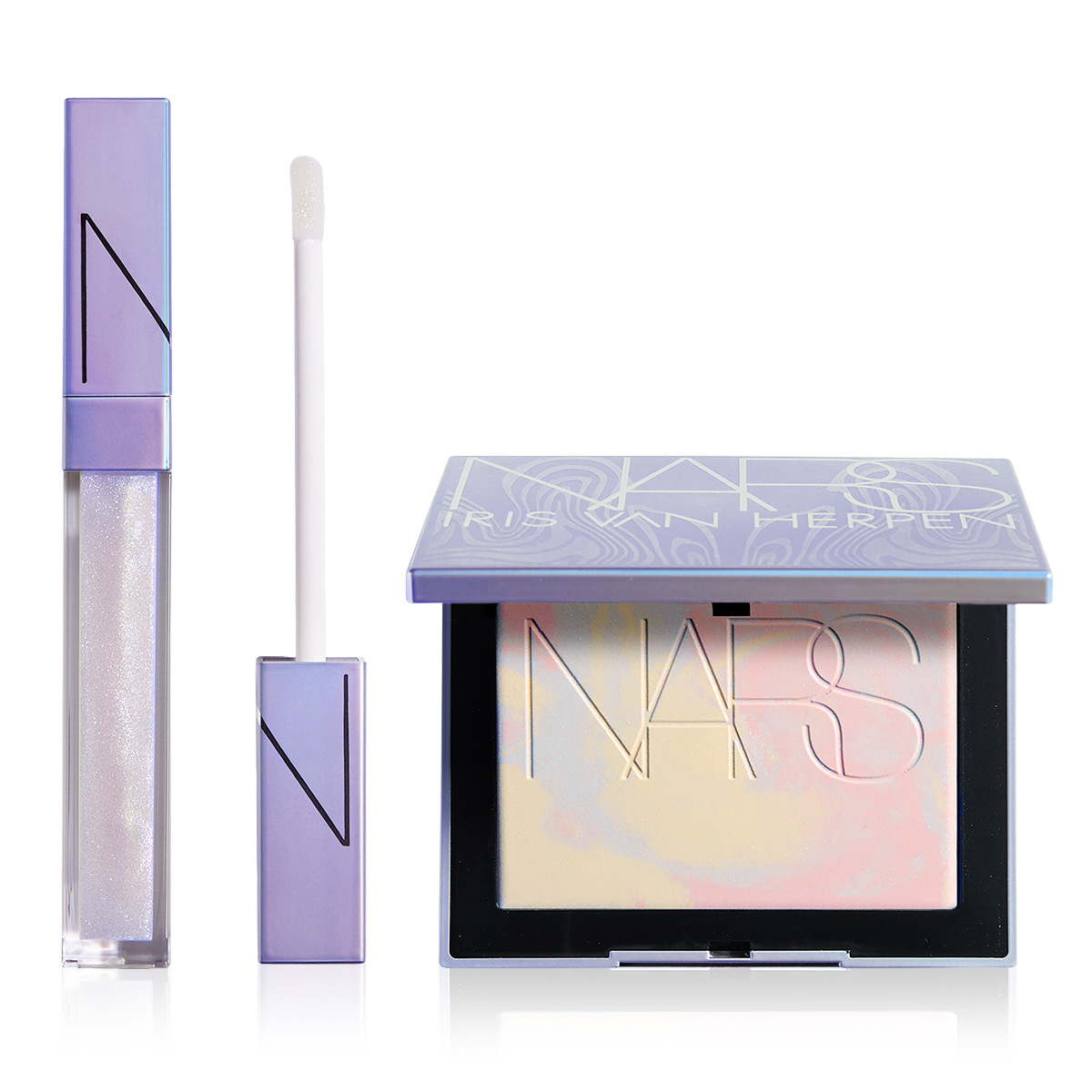 NARS - RADIANT GLOW DUO - Sınırlı Sayıda Sabitleyici Transparan Pudra & Dolgun Gösteren Parlatıcı Seti