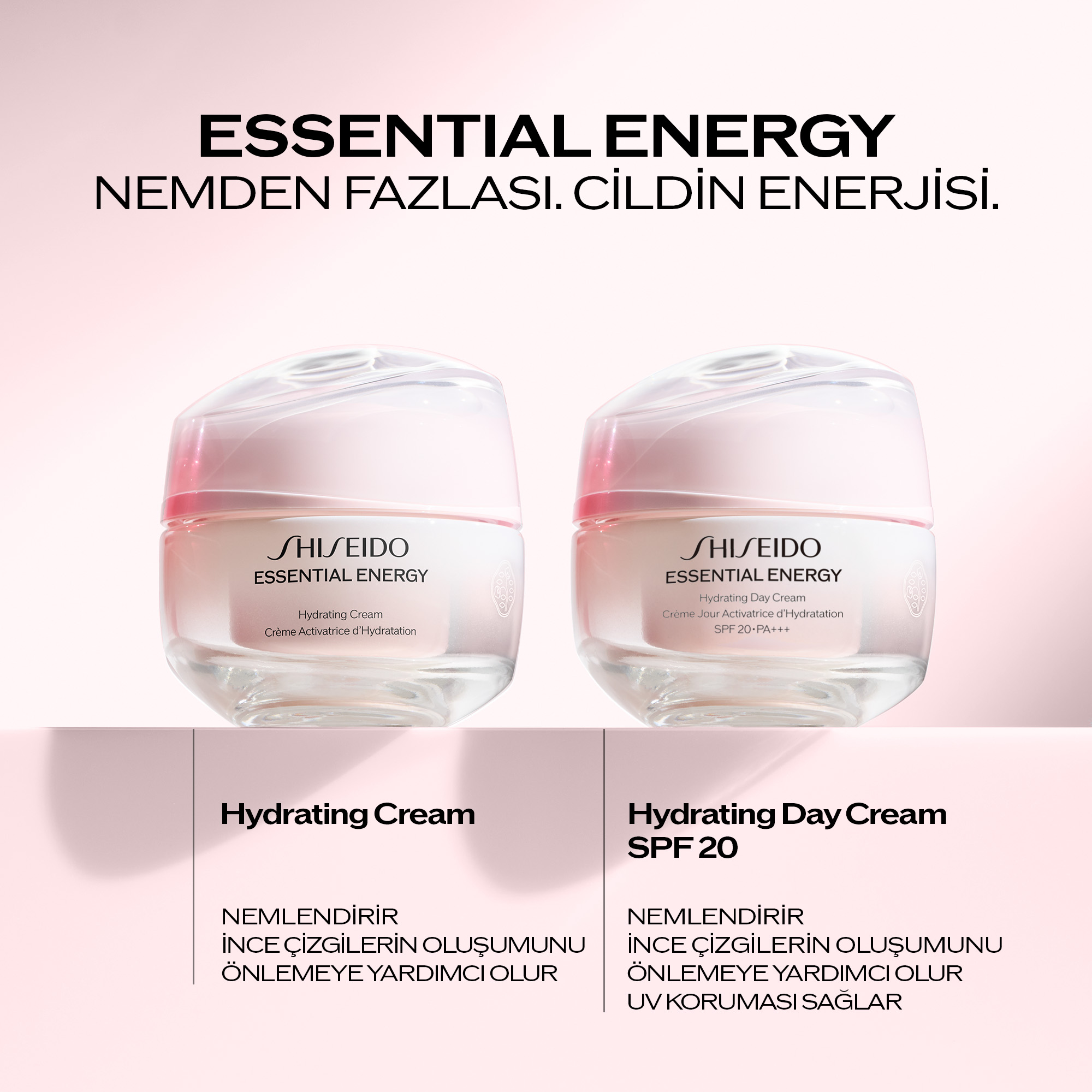 Shiseido Essential Energy Hydrating Day Cream Spf20 - Nemlendirici