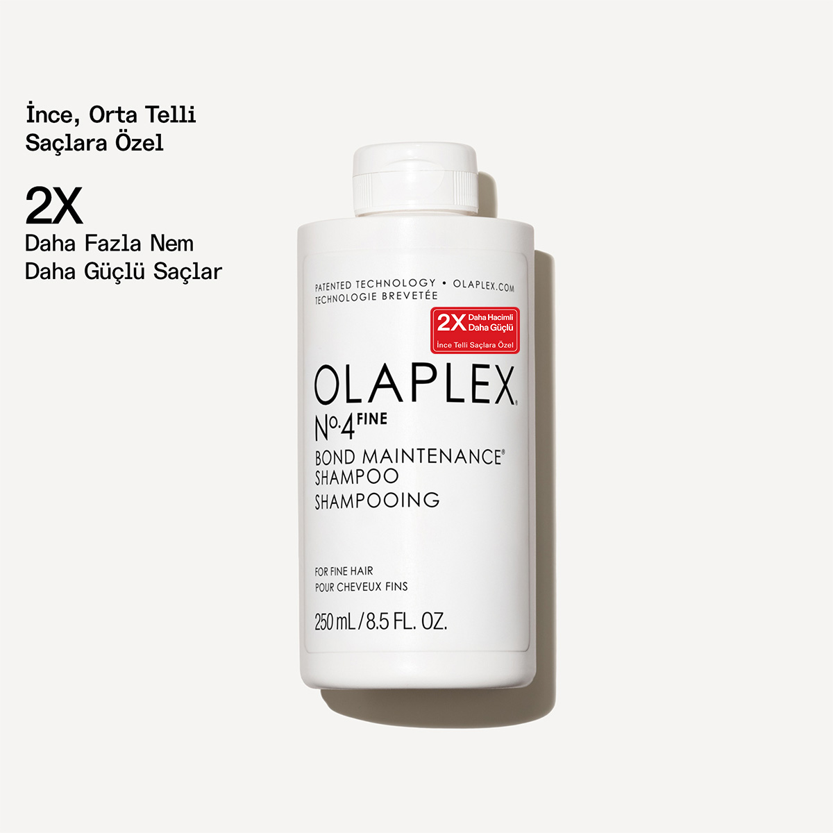 OLAPLEX - No. 4 FINE BOND MAINTENANCE SHAMPOO - İnce Telli Saçlar İçin Bağ Güçlendirici Bakım Şampuanı