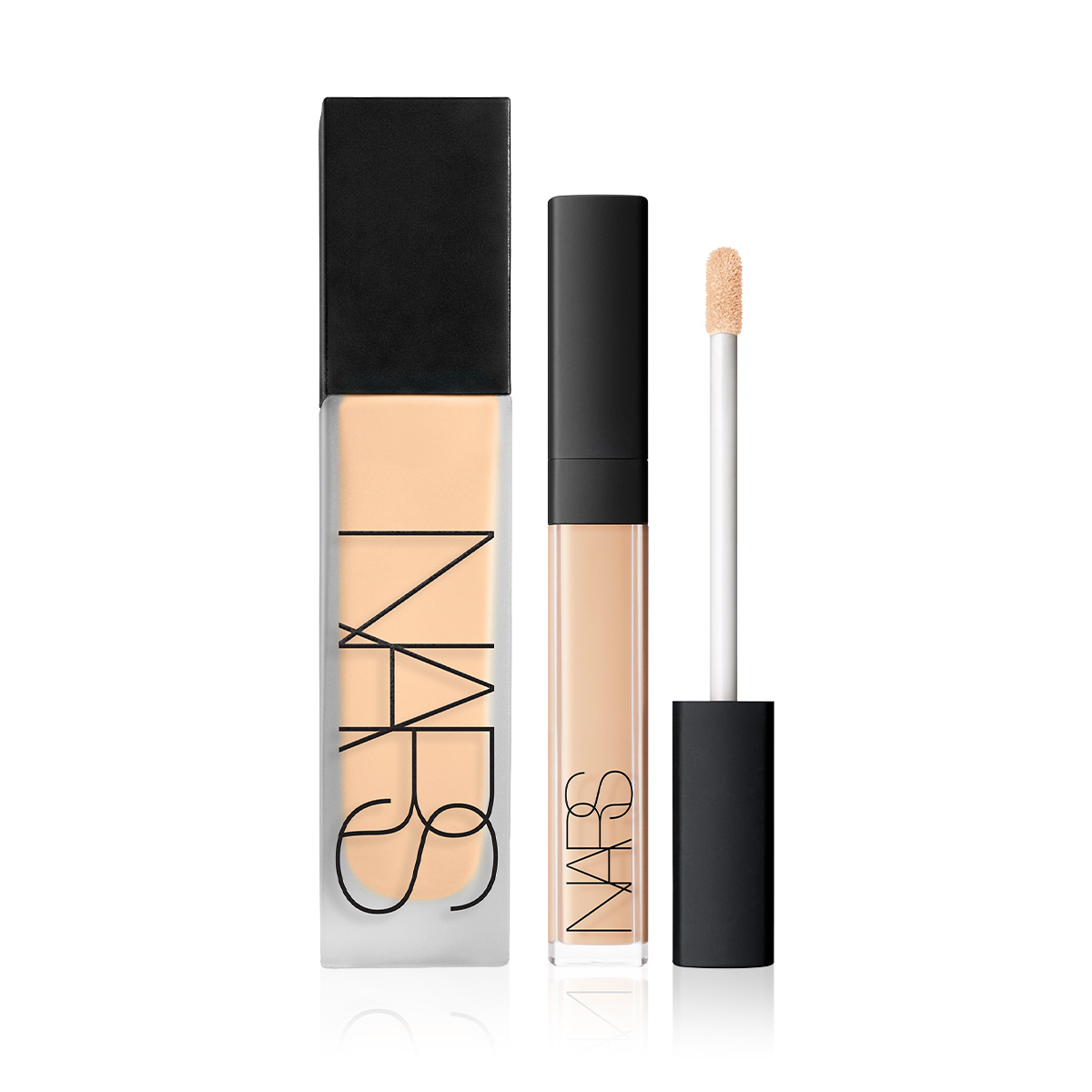 NARS - THE MATTE FOUNDATION & RADIANT CONCEALER BUNDLE - Doğal Mat Bitişli Filtre Etkili Fondöten & Aydınlık Bitişli Nemlendirici Kapatıcı Seti