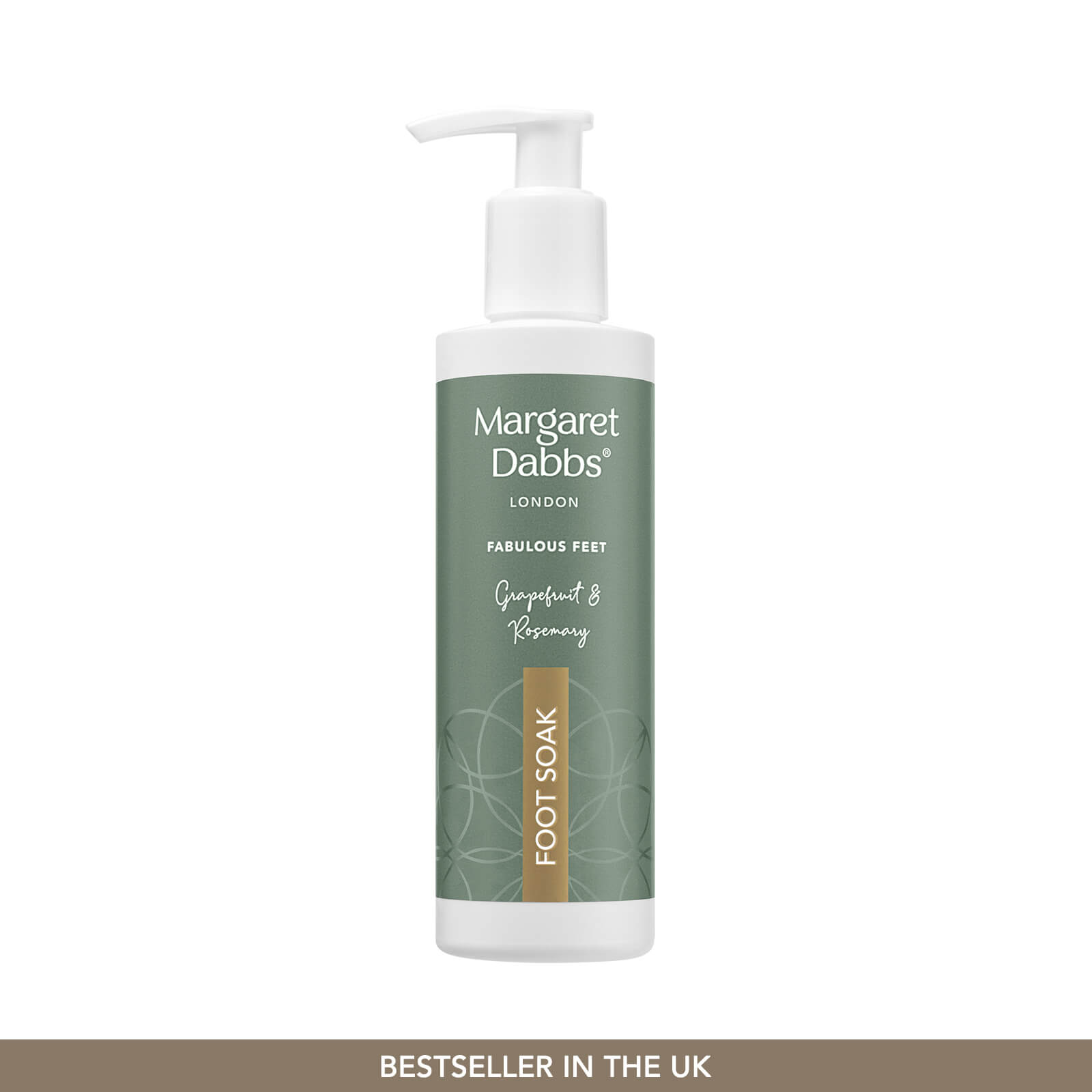 MARGARET DABBS LONDON - LIMITED EDITION FOOT SOAK WITH GRAPEFRUIT AND ROSEMARY - Sınırlı Sayıda Derinlemesine Besleyici, Canlandırıcı & Nemlendirici Sıvı Ayak Yıkama Jeli