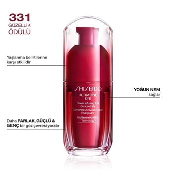 SHISEIDO - ULTIMUNE POWER INFUSING EYE CONCENTRATE - Koyu Halka, Şişkinlik & İnce Çizgi Karşıtı Göz Çevresi Kremi