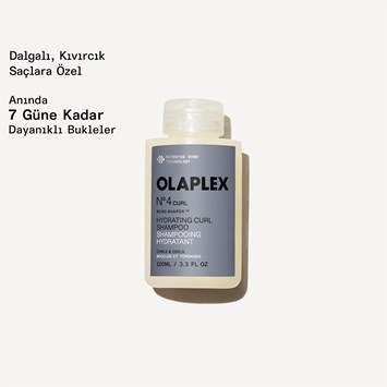 OLAPLEX - No. 4CURL BOND SHAPER HYDRATING CURL SHAMPOO - Dalgalı, Kıvırcık Saçlar İçin Bukle Belirginleştirişi ve Nemlendirici Şampuan 