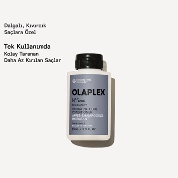 OLAPLEX - No. 5CURL BOND SHAPER HYDRATING CURL CONDITIONER - Dalgalı, Kıvırcık Saçlar İçin Bukle Belirginleştirici ve Nemlendirici Bakım Kremi 