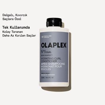 OLAPLEX - No. 5CURL BOND SHAPER HYDRATING CURL CONDITIONER - Dalgalı, Kıvırcık Saçlar İçin Bukle Belirginleştirici ve Nemlendirici Bakım Kremi 