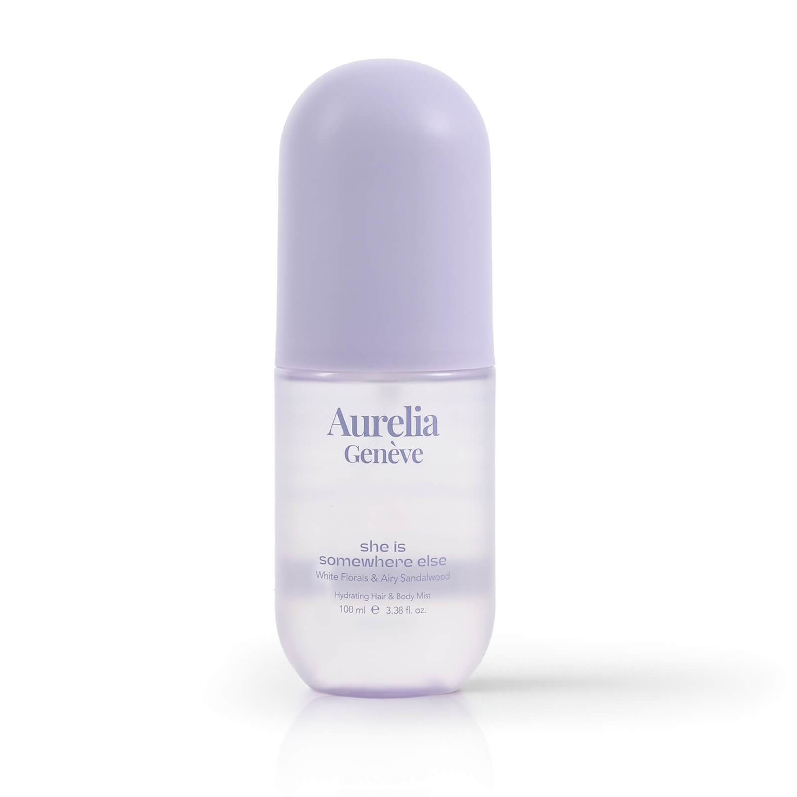 AURELIA GENÈVE - HYDRATING HAIR & BODY MIST SHE IS SOMEWHERE ELSE - Nemlendirici Etkili Saç & Vücut Misti - Beyaz Çiçekler ve Taze Sandal Ağacı