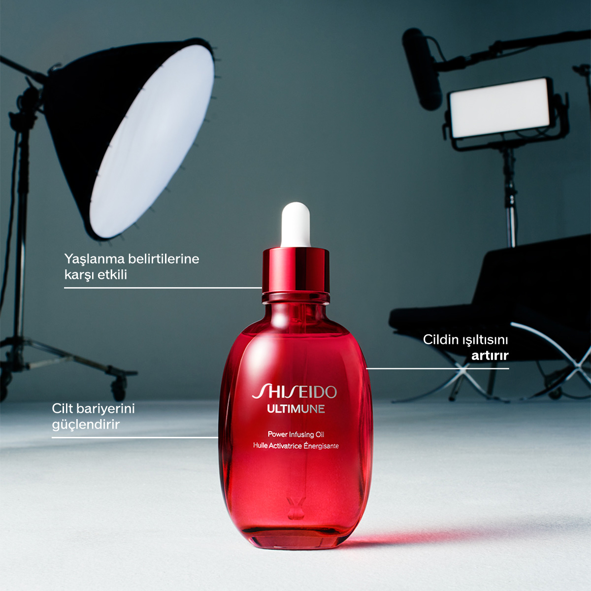 Shiseido Ultimune Power Infusing Oil - Vücut Nemlendirici & Yağı