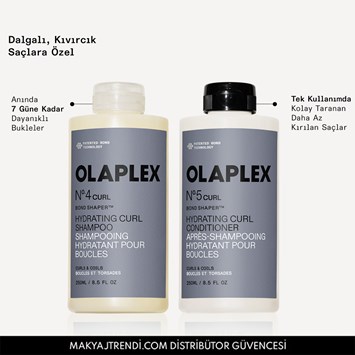 OLAPLEX - CURL HYDRATION CARE DUO - Dalgalı, Kıvırcık Saçlar İçin Bukle Belirginleştirici Şampuan & Saç Kremi Seti 