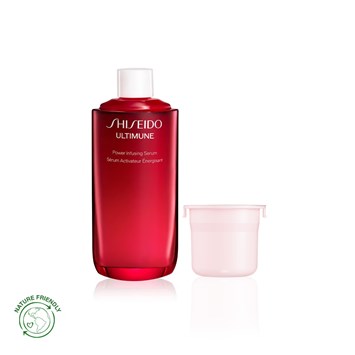 SHISEIDO - ULTIMUNE & ESSENTIAL ENERGY HYDRATING DAY CREAM REFILL DUO - Cildi Güçlendiren Serum ve Hyalüronik Asit İle Yoğun Nem Sağlayan Nemlendirici Seti (Refill)
