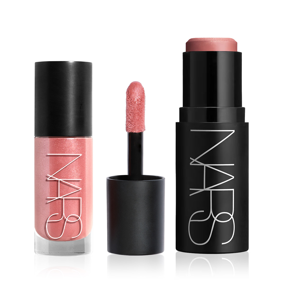 NARS - ICONIC BLUSH LOVER DUO - Çok Amaçlı Stik Allık & Likit Allık Seti