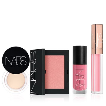 NARS - THE CULT CLASSIC BUNDLE - Yüksek Örtücü Silgi Kapatıcı, Toz Allık, Likit Allık & Lip Gloss Seti