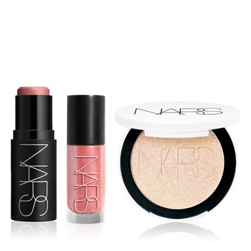 NARS - THE FOREVER CLASSIC BUNDLE - Çok Amaçlı Stik Allık & Likit Allık & Aydınlatıcı Pudra Seti