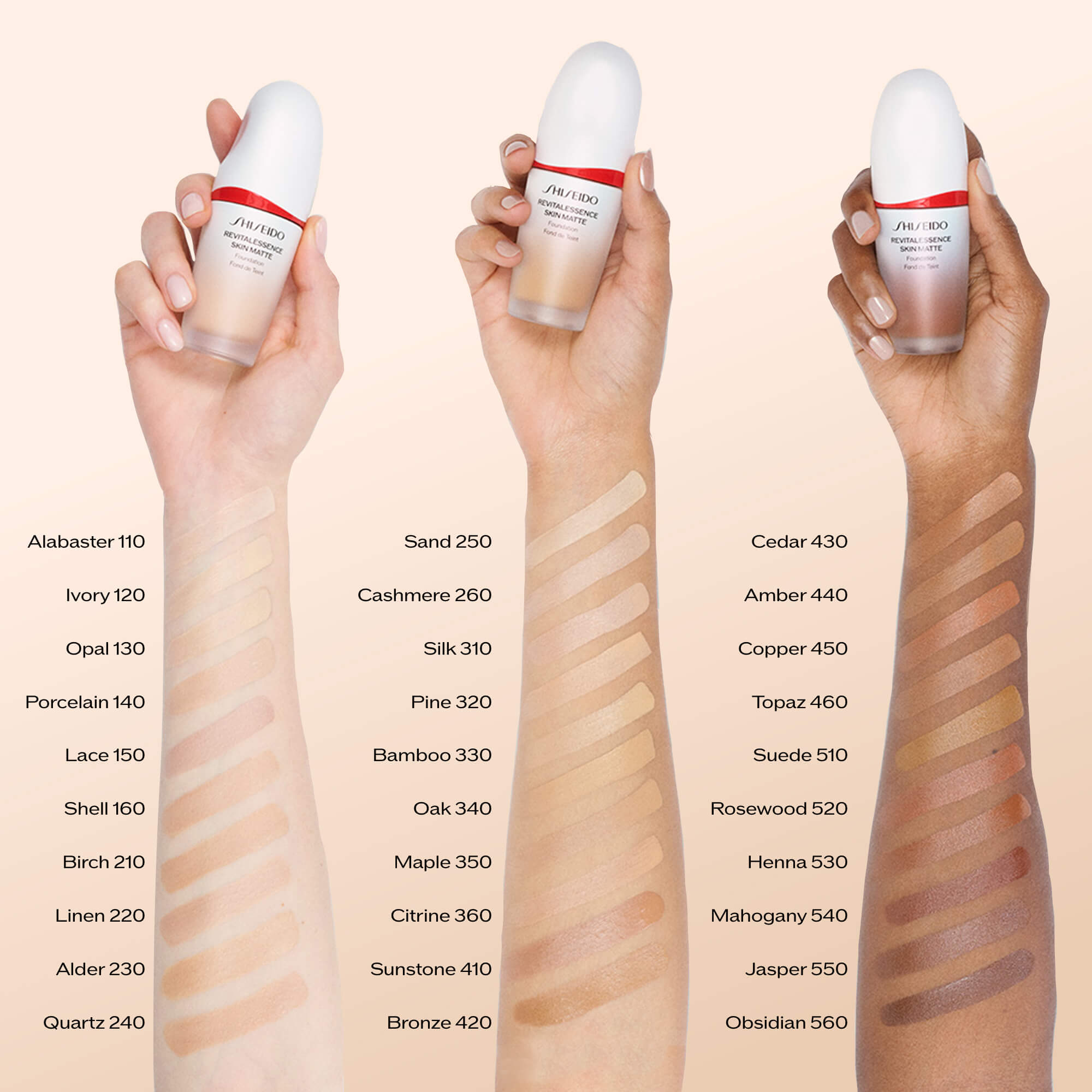 Shiseido Revitalessence Skin Matte Foundation - Fondöten - %20