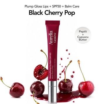 AURELIA GENÈVE - GLOSSY PLUMP LIP BALM SPF50 - Dudakları Güneşten Koruyan & Anında Dolgunlaştırıcı Etkili Renkli Lip Balm