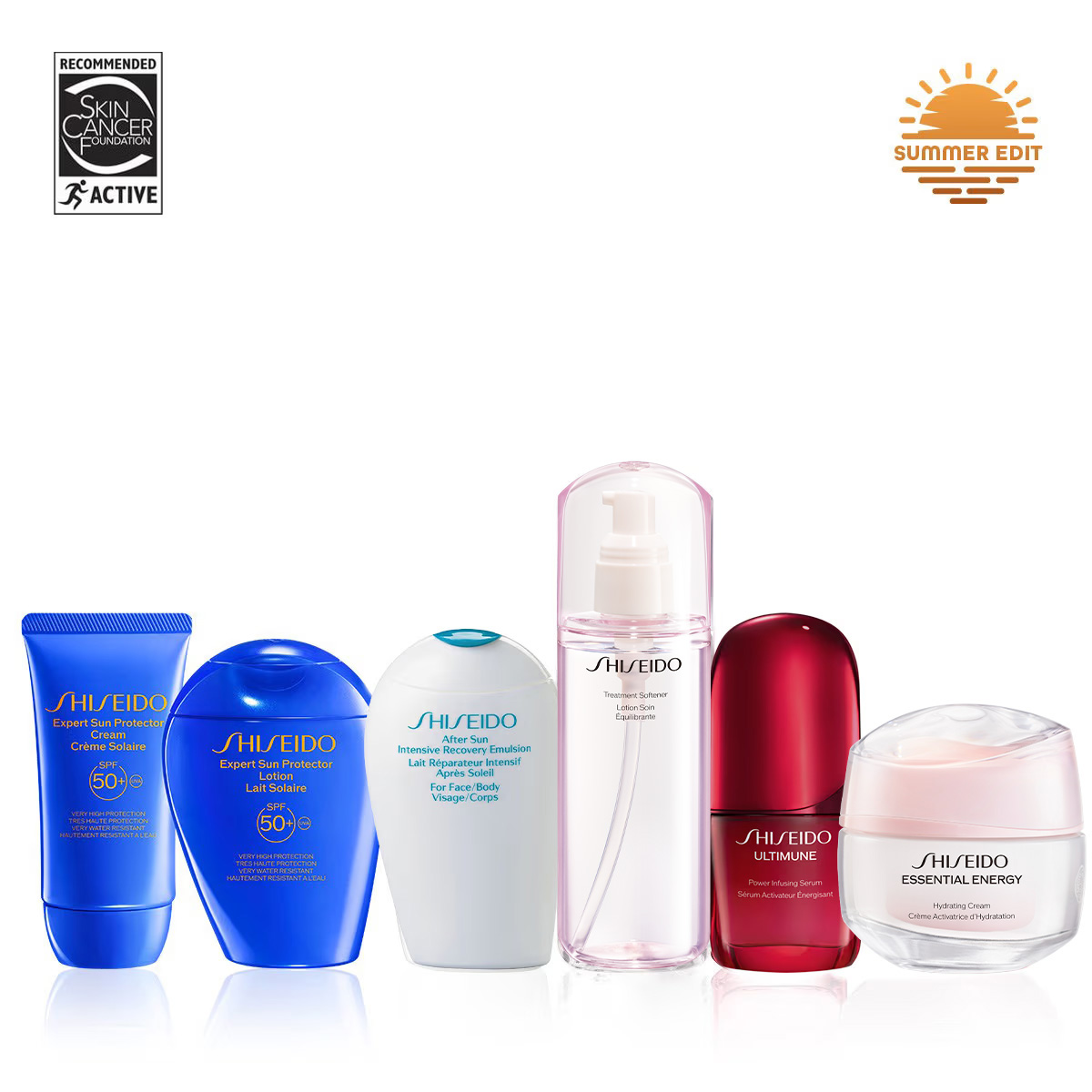 SHISEIDO - SUN BEAUTY IN YOUR SKIN SET - Leke Karşıtı, Cilt Bariyerini Güçlendiren & Güneşe Karşı Etkili Koruyucu Set