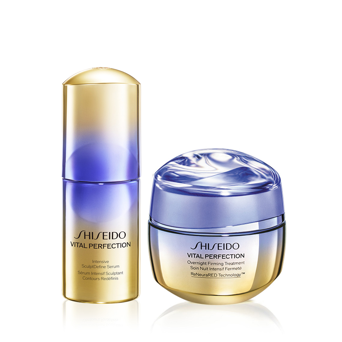 SHISEIDO - VITAL PERFECTION LATE NIGHT ROUTINE DUO - Lifting Etkili & Toparlayıcı Gece Cilt Bakım Seti