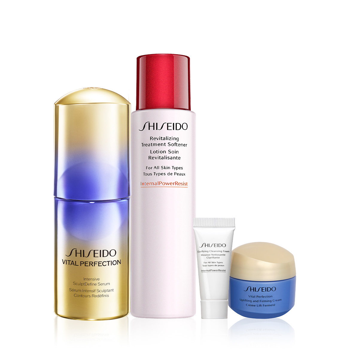 SHISEIDO - VITAL PERFECTION LIFTING & FIRMING RITUAL SET - Cildi Temizleyen, Sıkılaştıran, Lifting Etkisi Sunan Bakım Seti