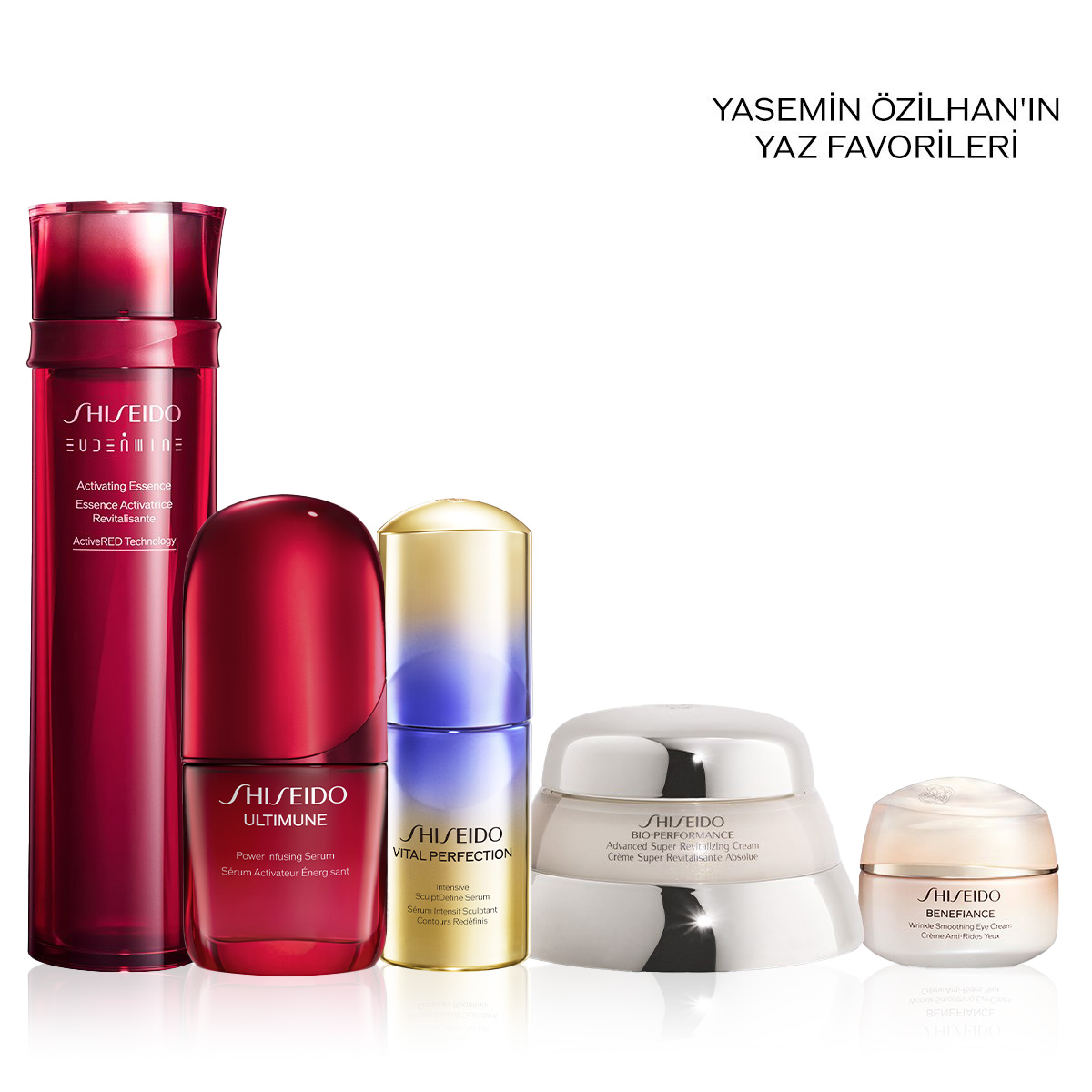 SHISEIDO - YASEMİN'S SHISEIDO FAVOURITE SET - Yasemin Özilhan’ın Favorilerinden Oluşan Set