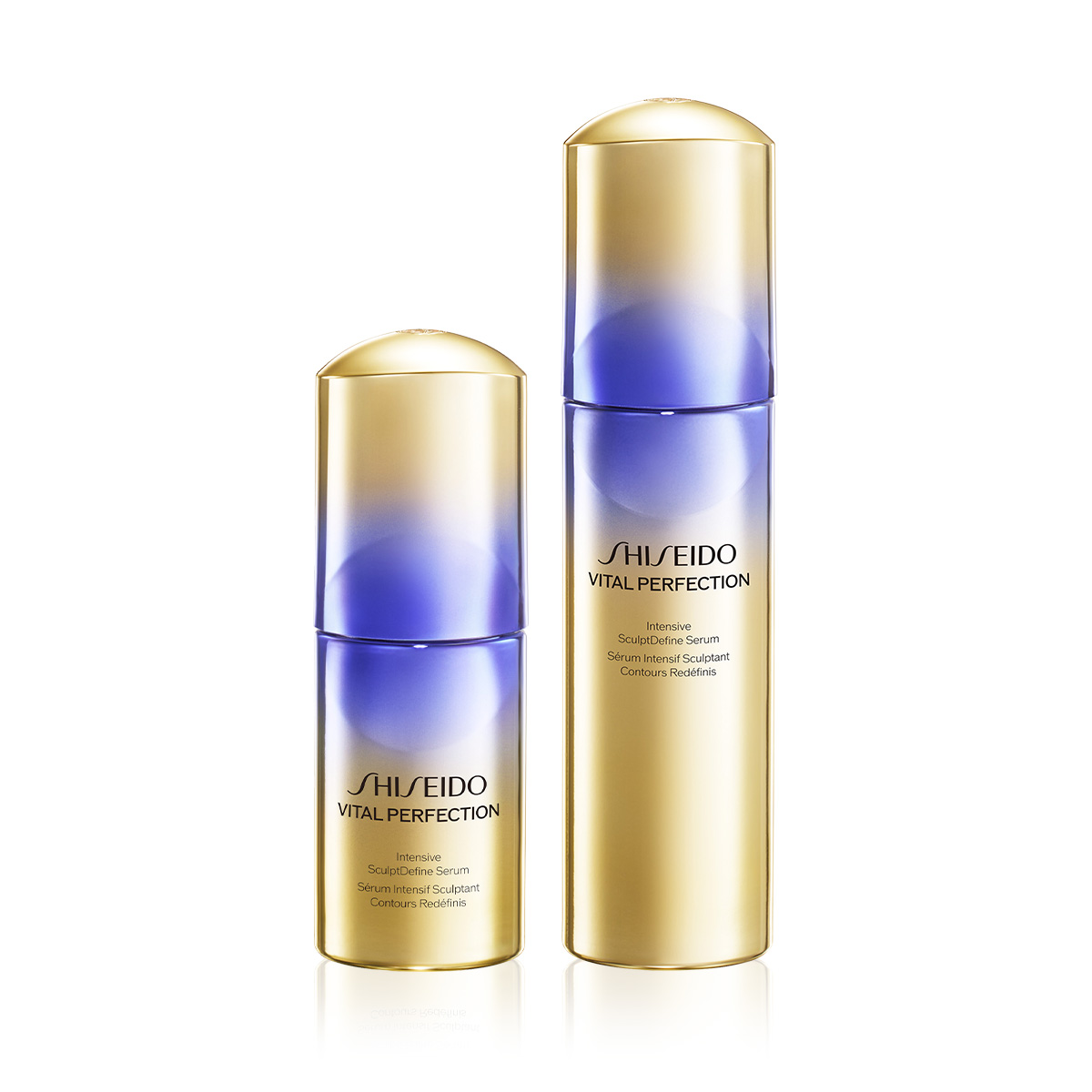 SHISEIDO - VITAL PERFECTION SCULPT & DEFINE DUO - Cildi Sıkılaştıran, Toparlayan ve Aydınlatan, Sarkma Karşıtı Gelişmiş İkili Bakım Serumu