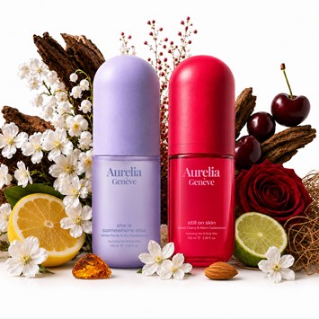 AURELIA GENÈVE - AURA BLEND DUO - Kadifemsi Vişne ve Sıcak Sedir Ağacı & Beyaz Çiçekler ve Taze Sandal Ağacı Kokulu Saç & Vücut Misti